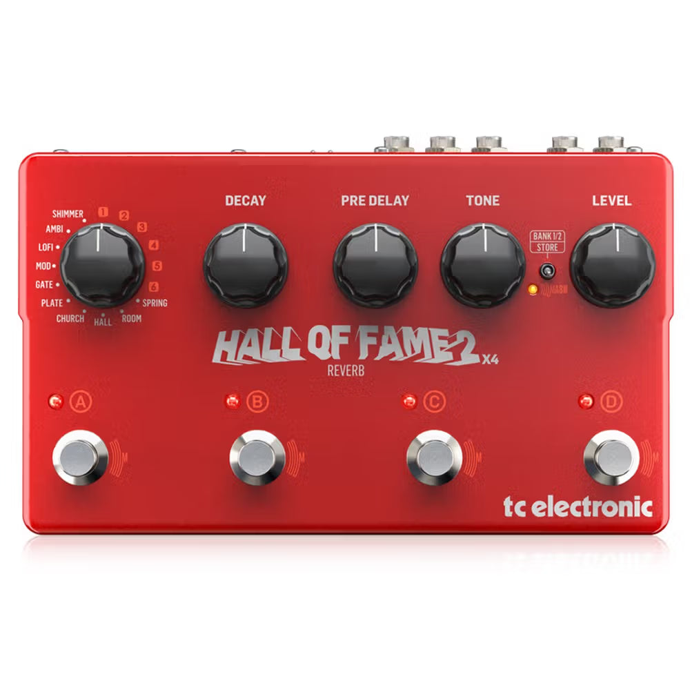 TC Electronic Hall Of Fame 2 X4 Reverb Pedal