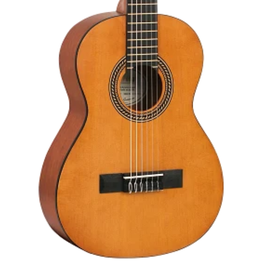 Valencia 200 Series 1/4 Size Nylon String Classical Guitar (Antique Natural)