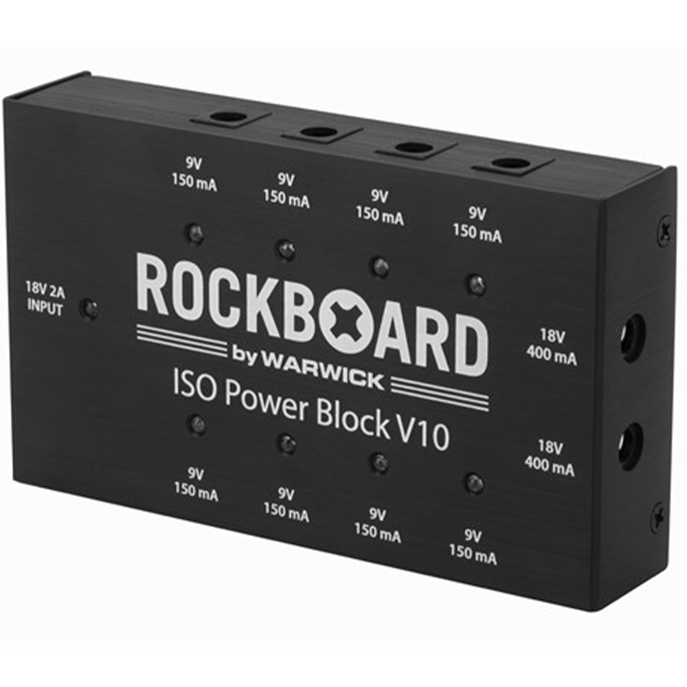 Rockboard by Warwick ISO Power Block V10 Power Supply