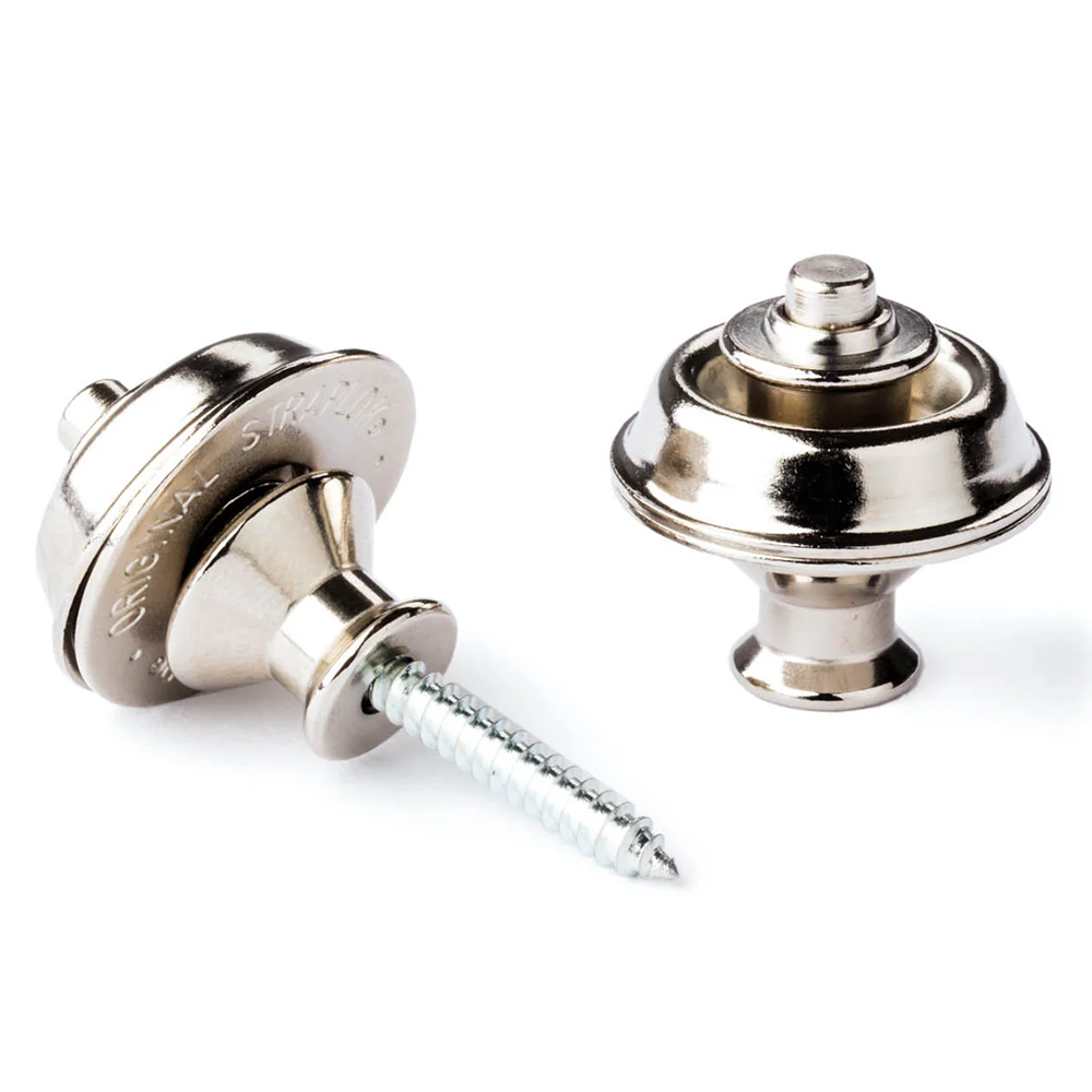 Jim Dunlop Dual Design Strap Locks (Nickel)