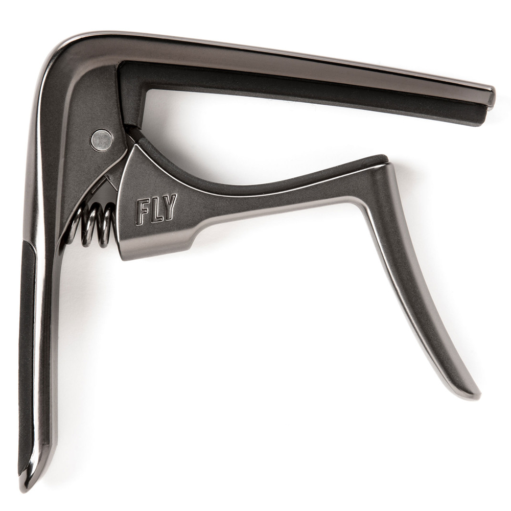Jim Dunlop Trigger Fly Acoustic/Electric Guitar Capo (Gun Metal)