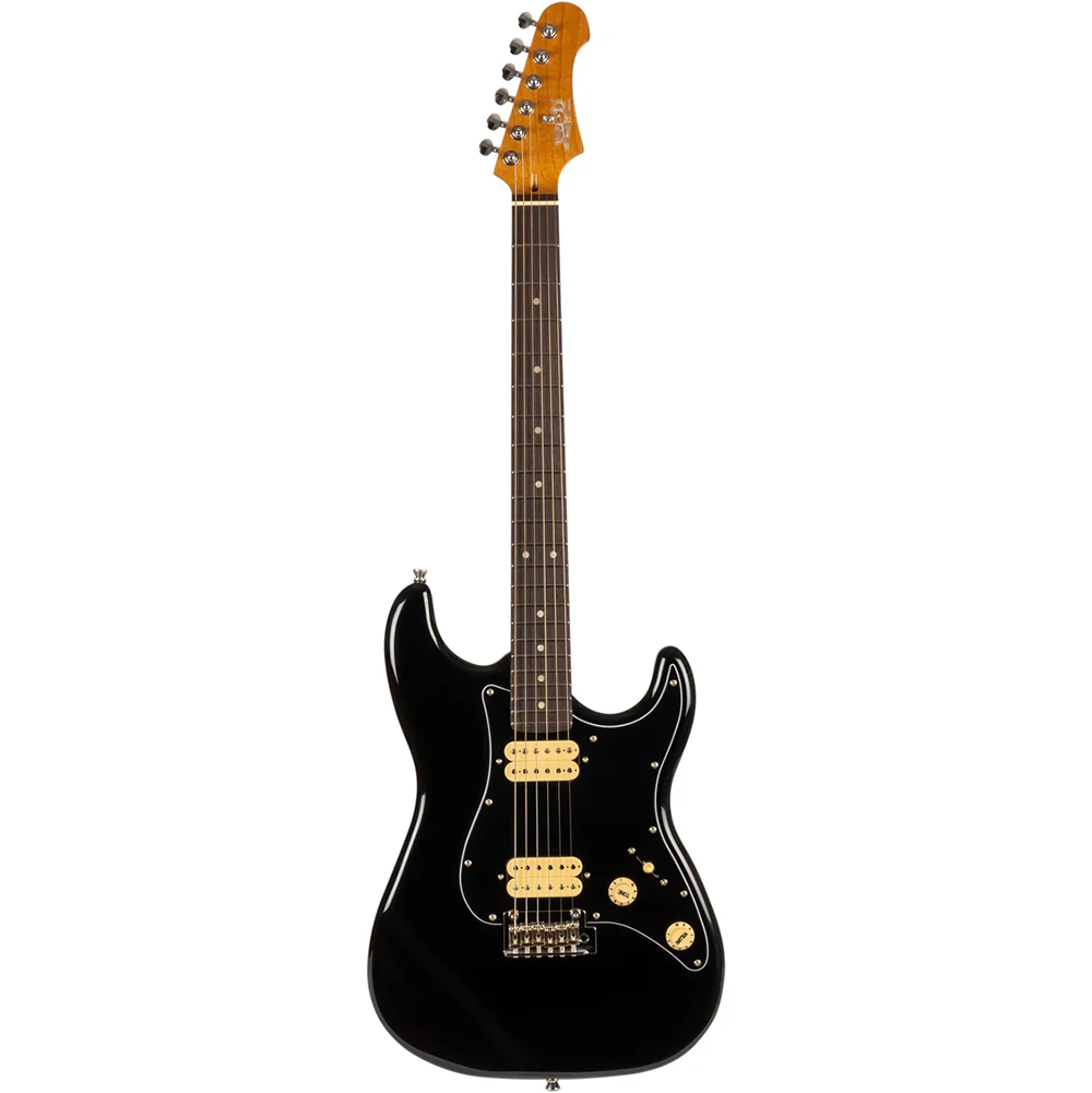 Jet Guitars JS-400 HH Electric Guitar (Black)