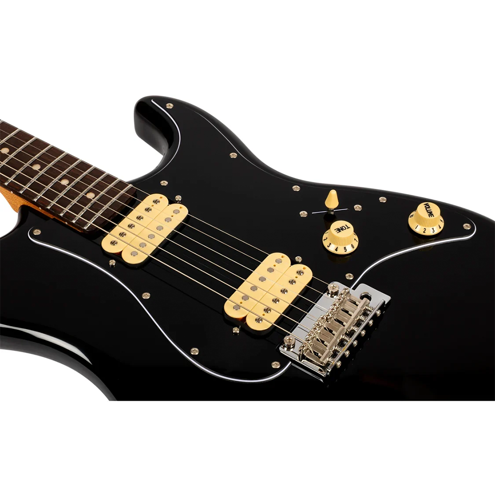 Jet Guitars JS-400 HH Electric Guitar (Black)