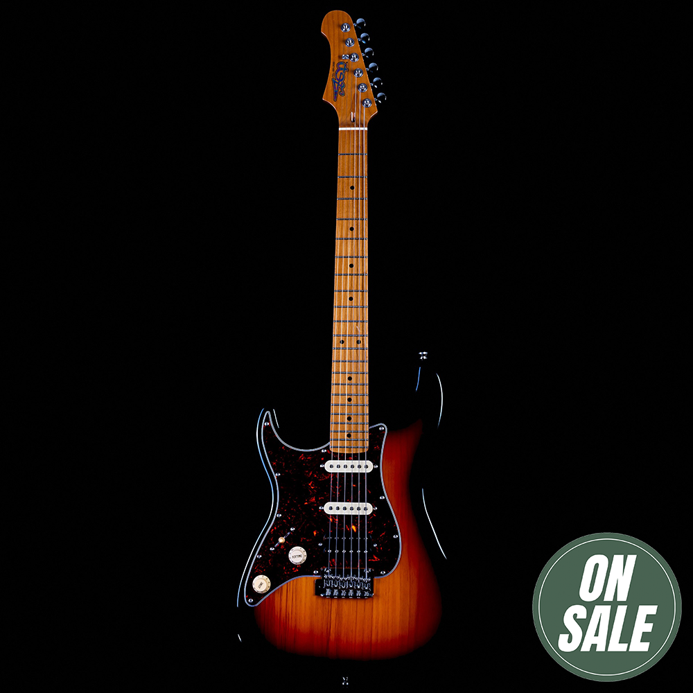 Jet JS-400 Left Handed Electric Guitar (Sunburst)