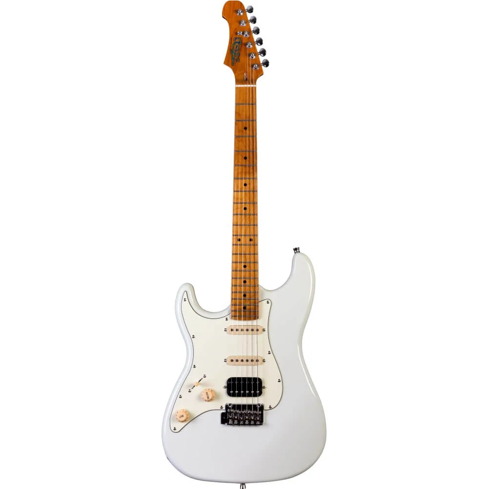 Jet Guitars JS-400 Left Handed Electric Guitar (Olympic White)