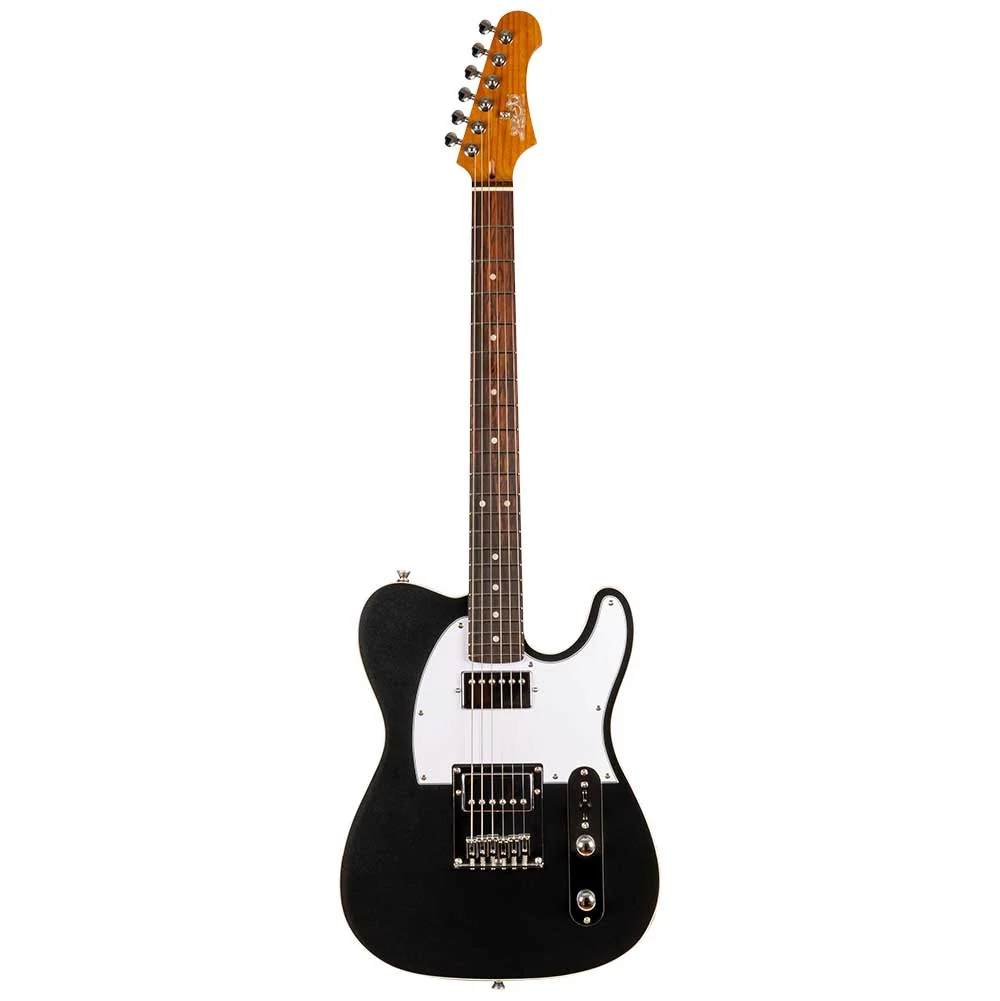 Jet Guitars JT-350 HH Electric Guitar (Metallic Black)