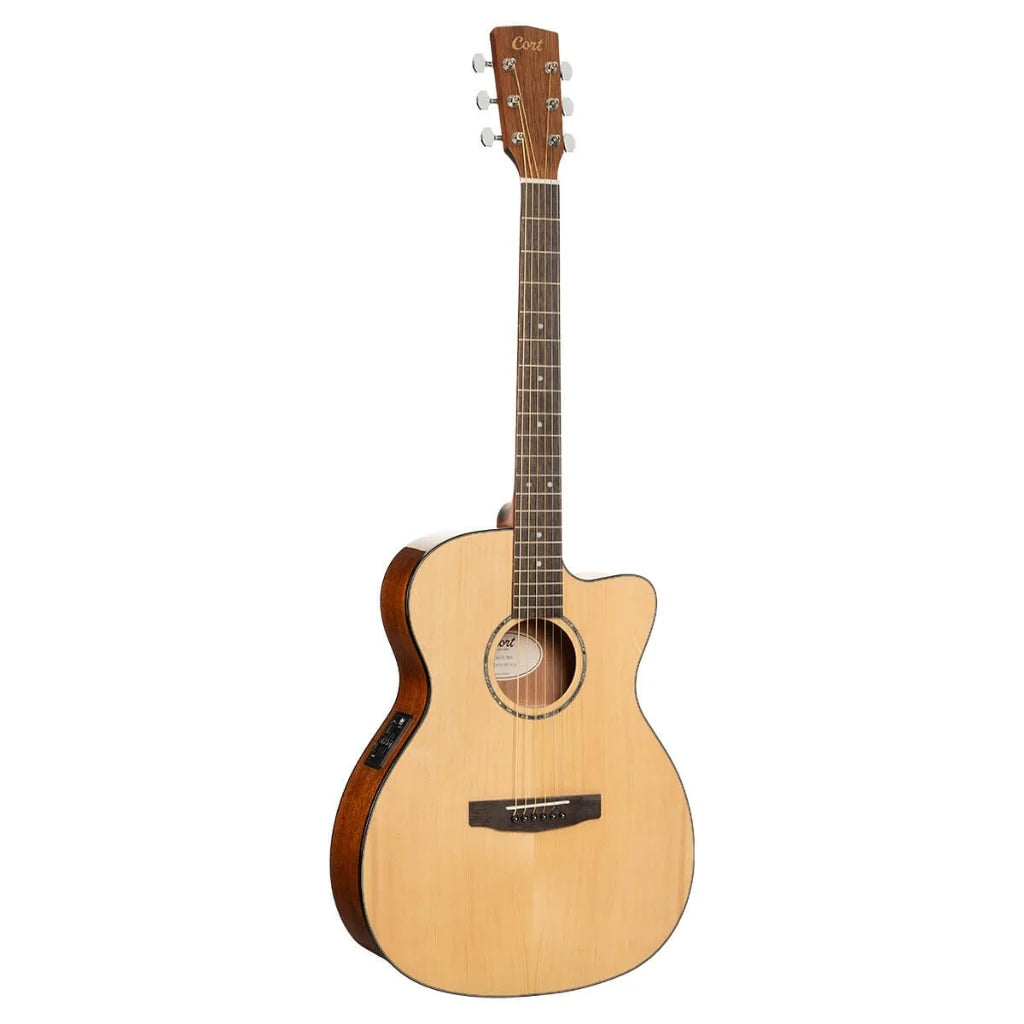 Cort Luce Series OM Acoustic Electric Guitar (Solid Spruce)