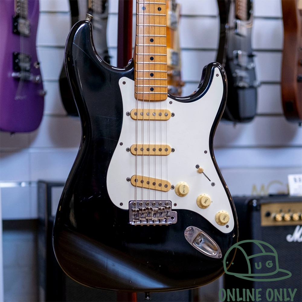 FERNANDES LE-1Z ブラック Fernandes LE-1Z Electric Guitar (Black) (Pre-Owned, MIJ)