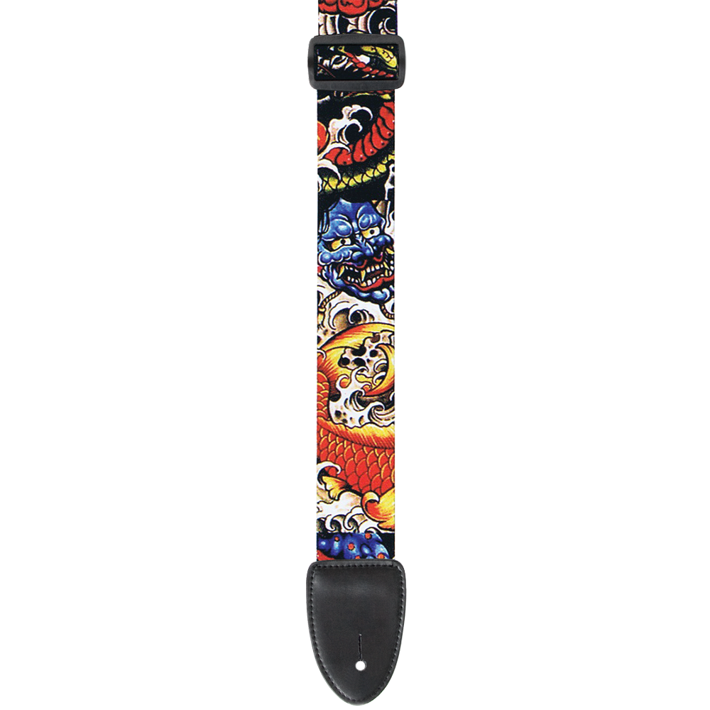 XTR 2" Poly Guitar Strap (Dragons)