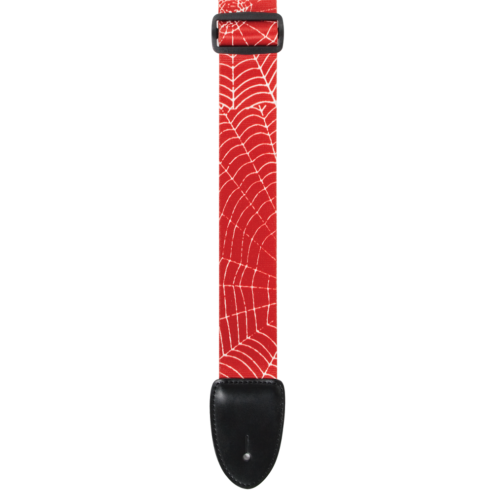 XTR 2" Poly Guitar Strap (Red Web)