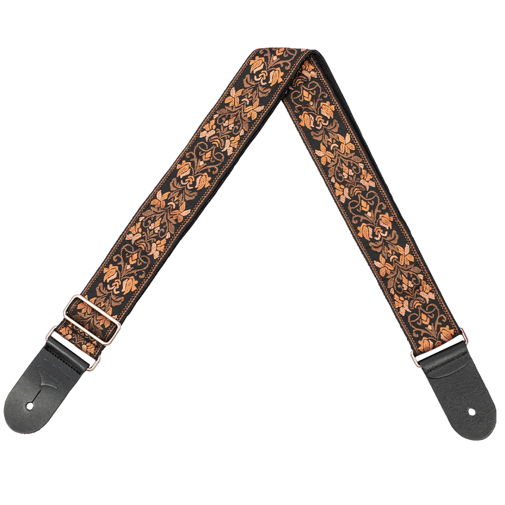 XTR 2" Deluxe Woven Jacquard Guitar Strap (Floral Wallpaper)
