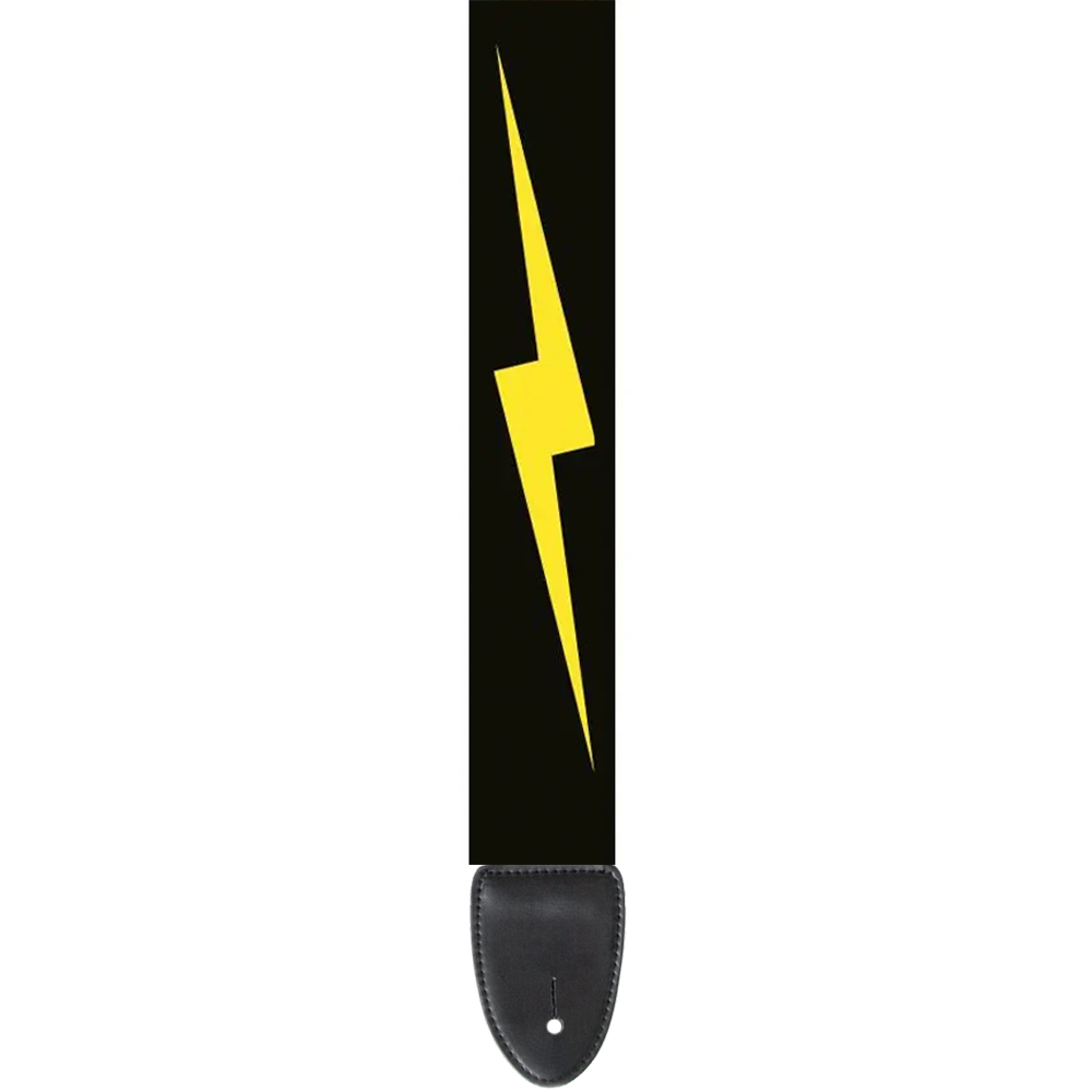 XTR 2" Poly Guitar Strap (Lightning Bolt)