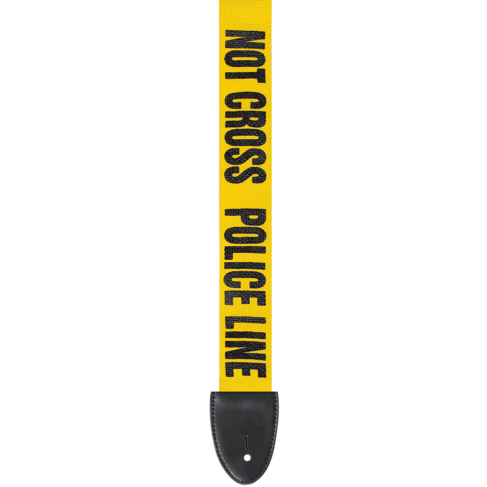 XTR 2" Poly Guitar Strap (Police Line)
