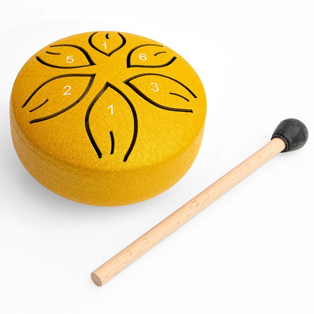 Mano Percussion 3" Tongue Drum (Gold)