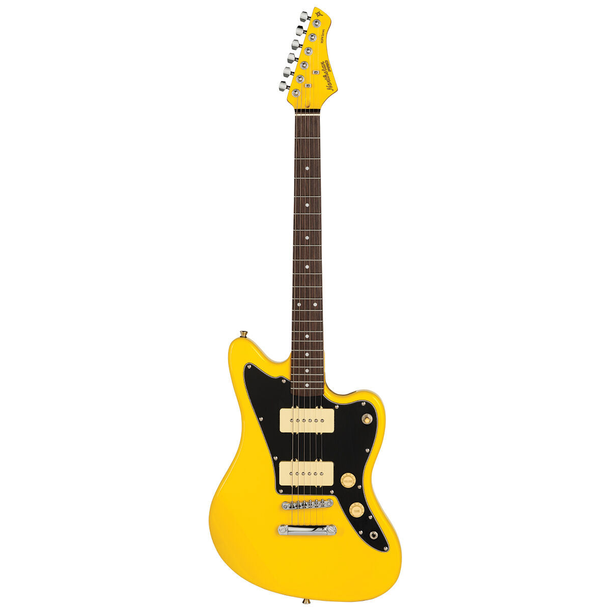 Northstar by Tanglewood Pro Commander J-Style Electric Guitar (Graffiti Yellow)