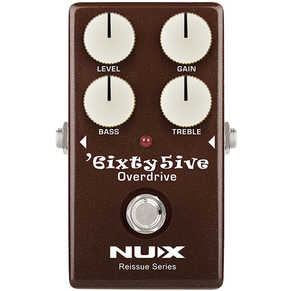 NUX Re-Issue Series '6ixty5ive Overdrive Pedal (Based on Vemuram Jan Ray)