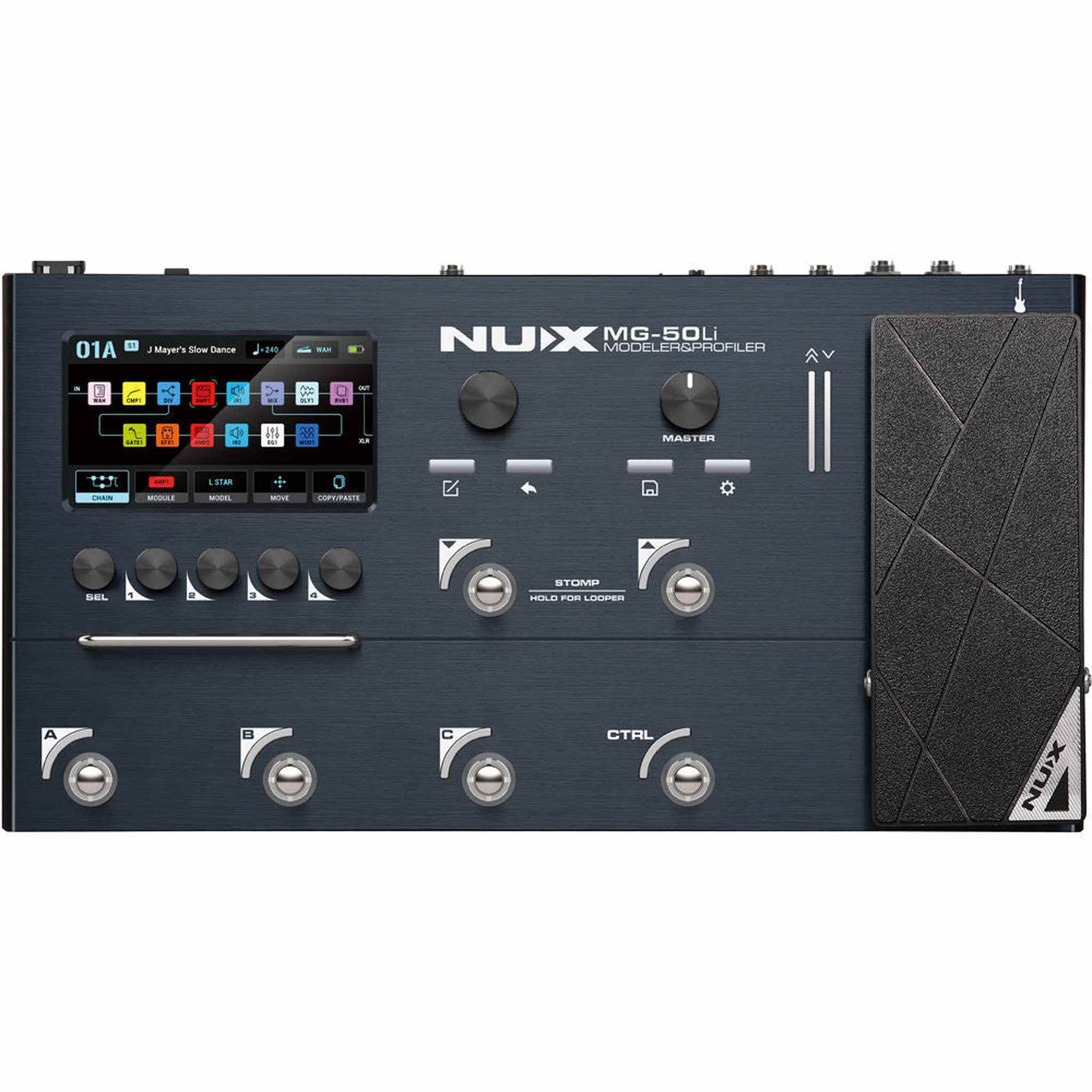 NUX MG-50Li Modeler & Profiler Multi-Effects Pedal
