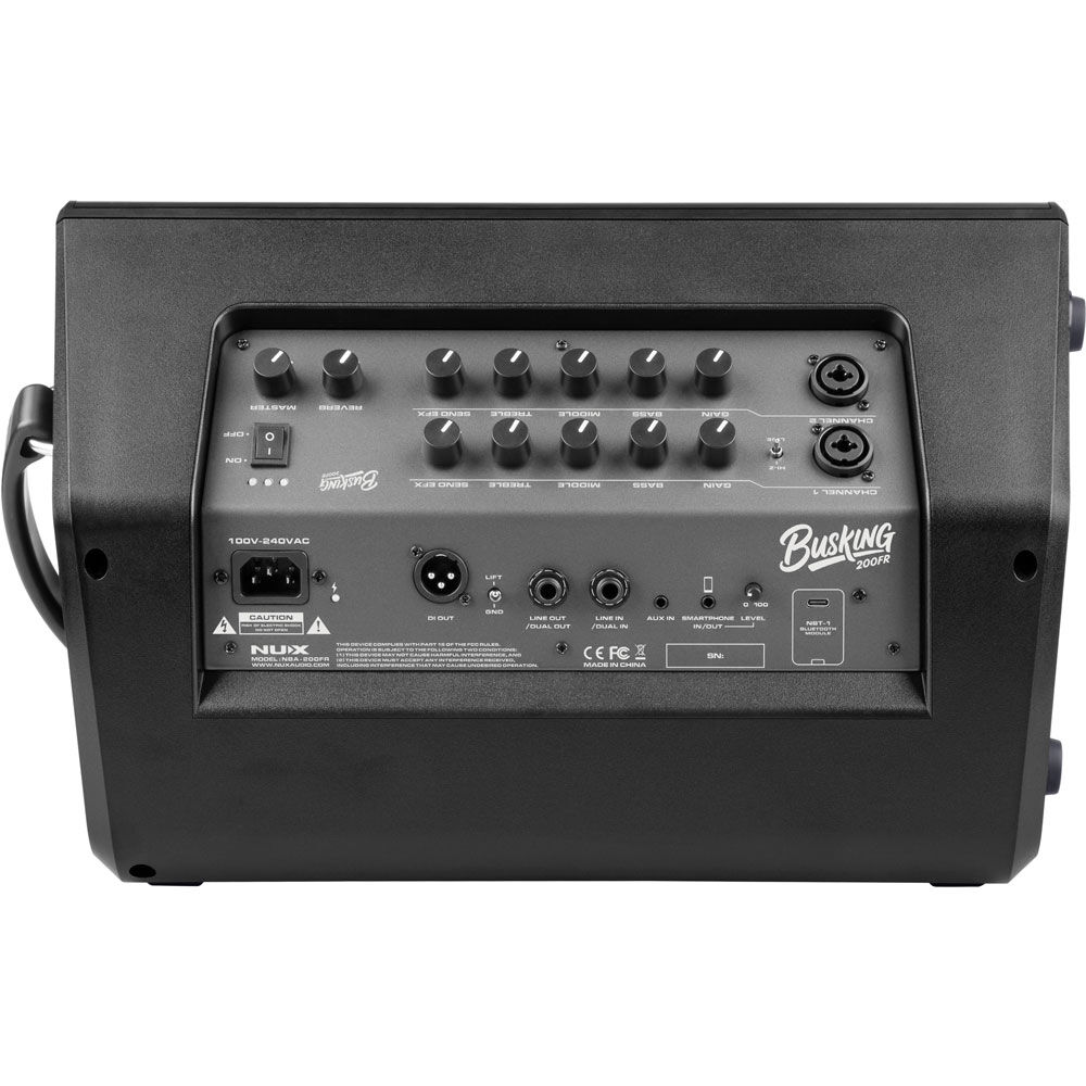 NUX Busking 200-Watt FRFR Battery Powered Speaker