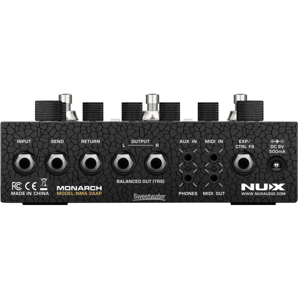 NUX Monarch Series Amp Academy Stomp Modeler Pedal