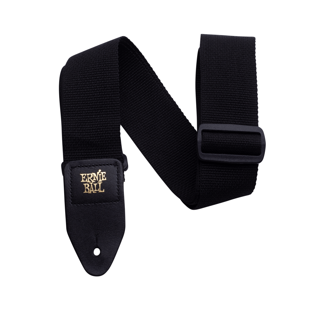 Ernie Ball Polypro Guitar Strap (Black)