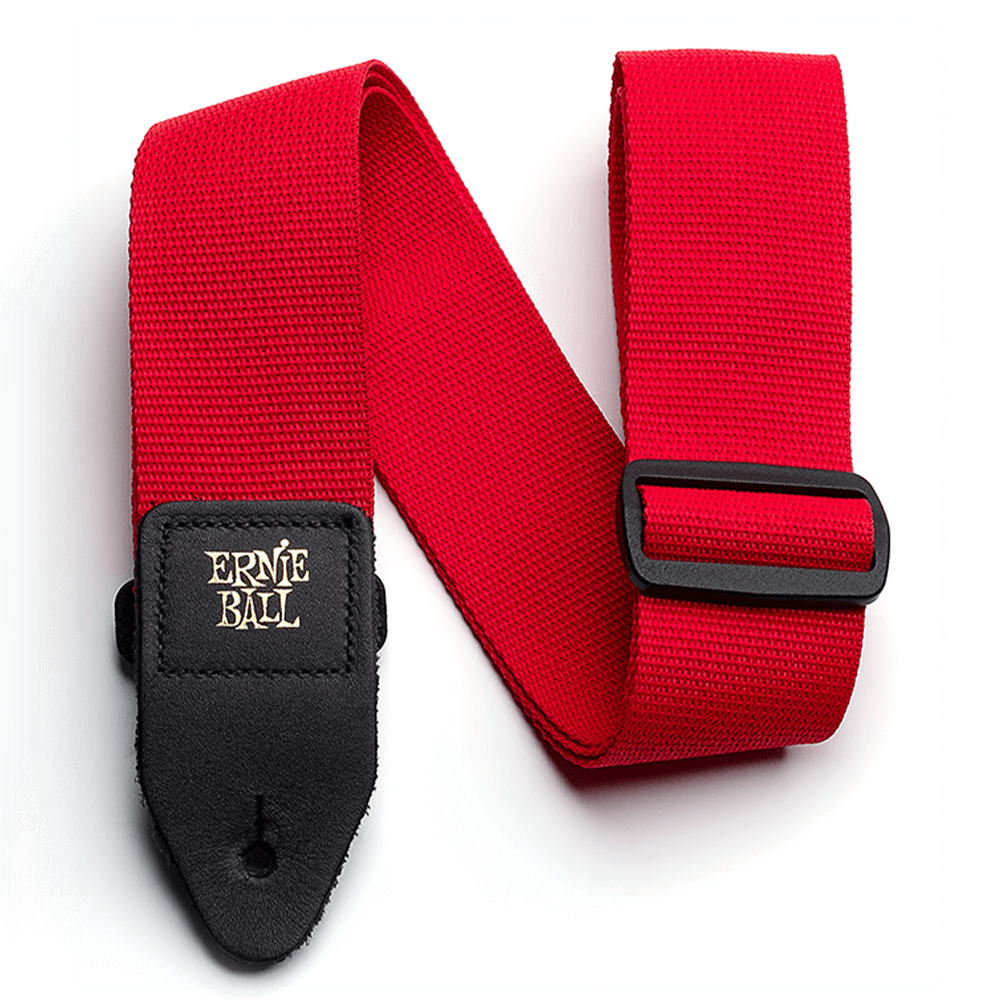 Ernie Ball Polypro Guitar Strap (Red)