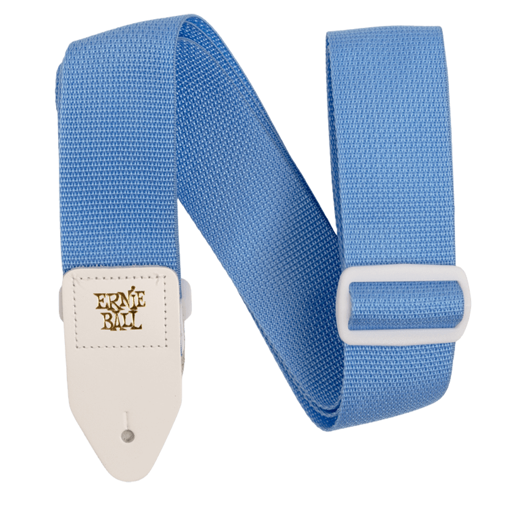 Ernie Ball Polypro Guitar Strap (Soft Blue)
