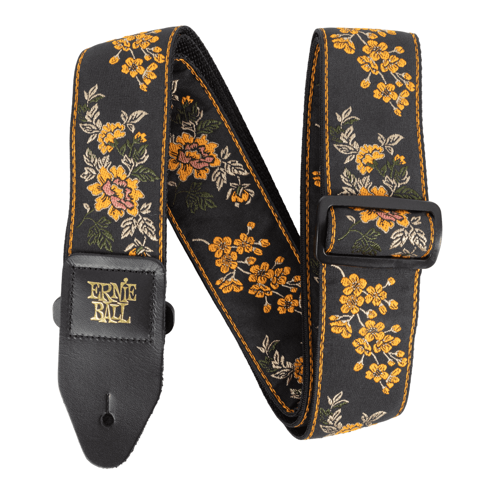Ernie Ball Jacquard Guitar Strap (Tangerine Blossom)