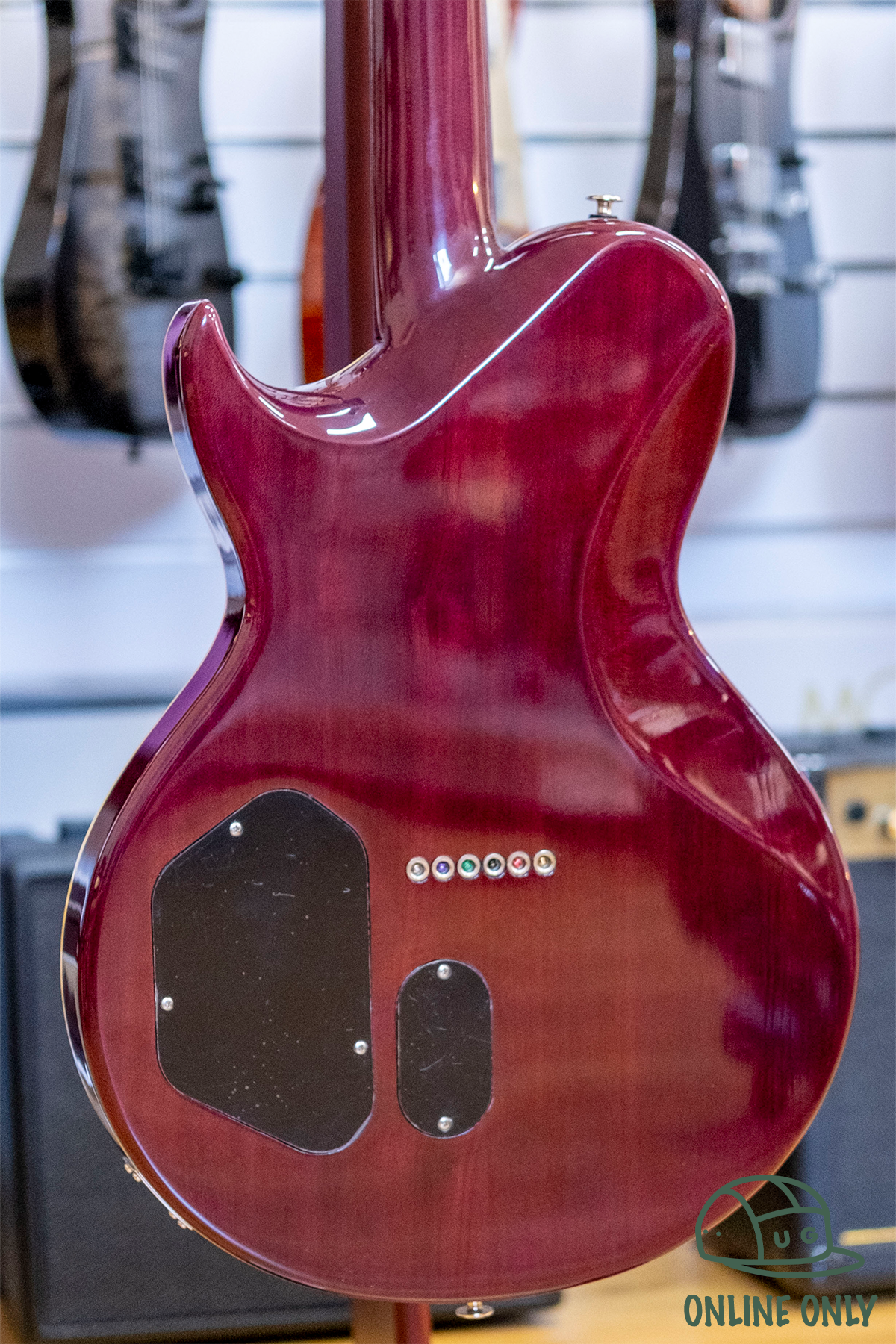 Aria Pro II PE-04 Acoustic Electric Guitar (Purple) (Pre-Owned, 1993 MIJ)