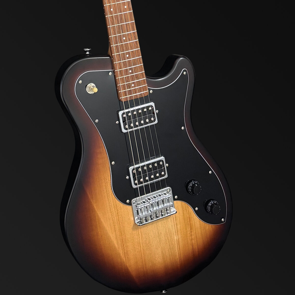 Pratley DVR Solid Queensland Blue Fig Electric Guitar with Case (Fig Burst) Limited Edition