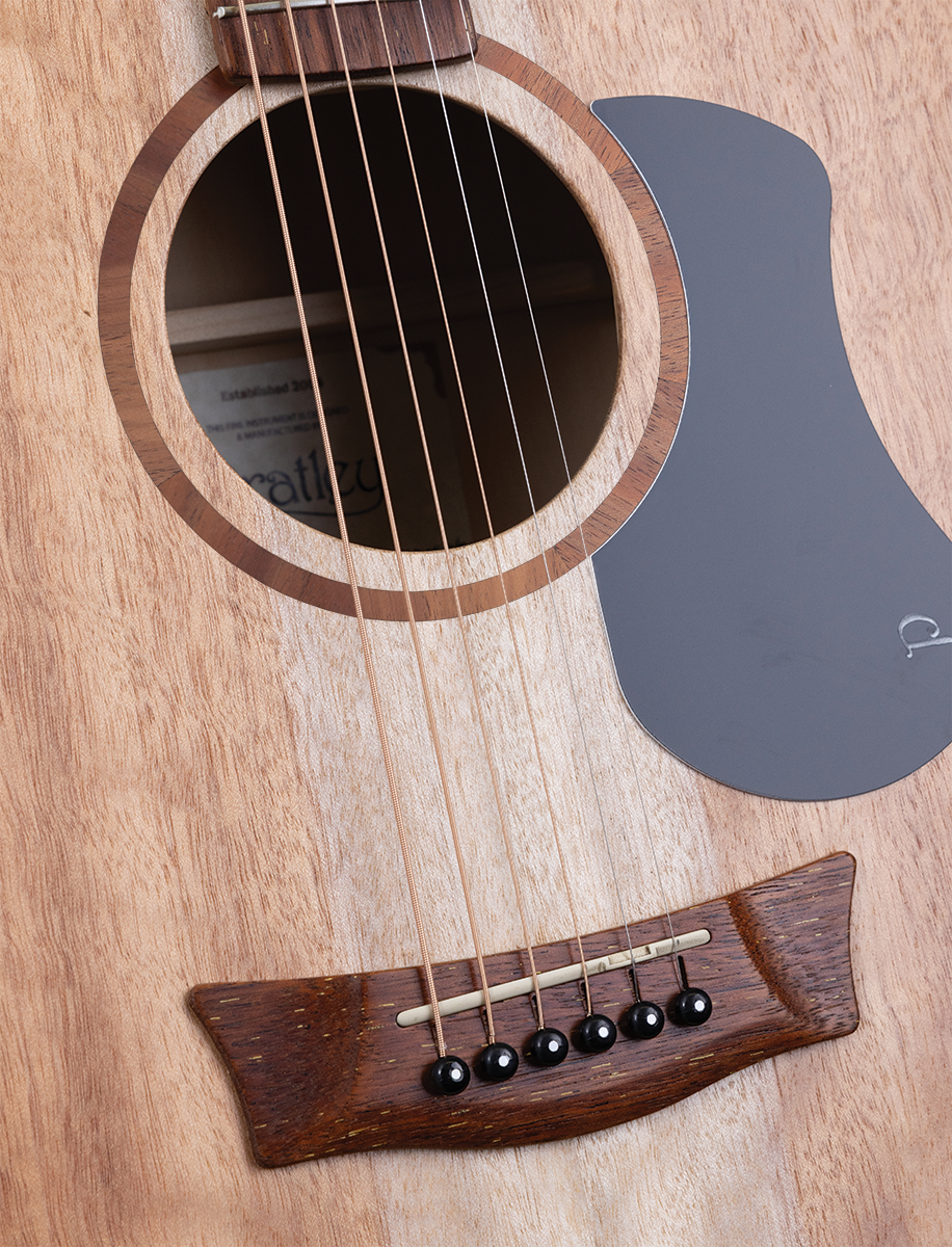 Pratley Classic Series OM Acoustic Electric Guitar with Case (All Solid Maple)