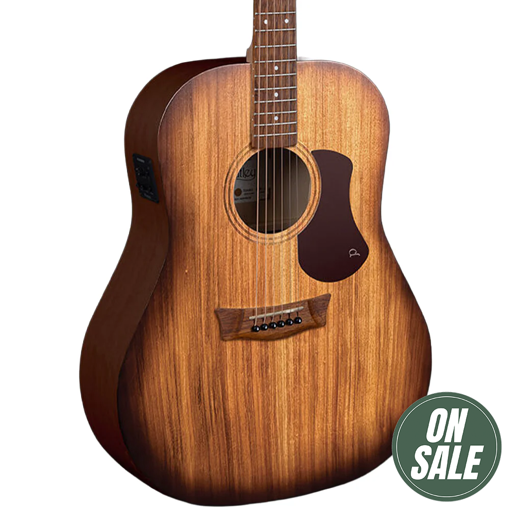 Pratley SL Dreadnought Acoustic Electric Guitar with Case (Solid Blackwood Top) *B-Stock*