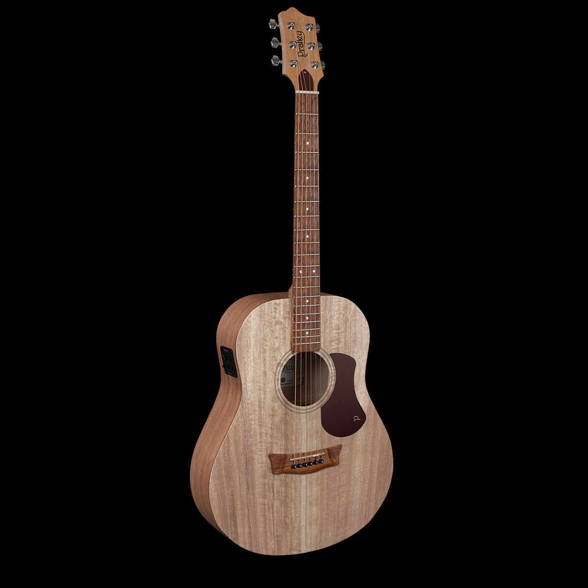 Pratley SL Stage Acoustic Electric Guitar with Case (Solid Queensland Blue Fig Top)