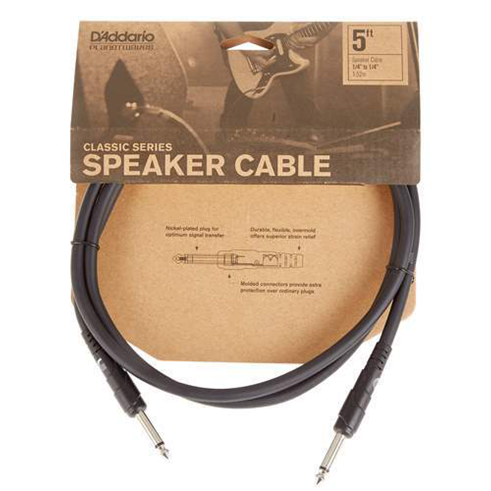 D'Addario 5ft Classic Series Speaker Cable
