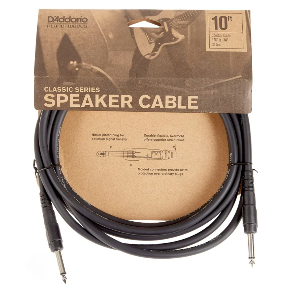 D'Addario 10ft Classic Series Speaker Cable