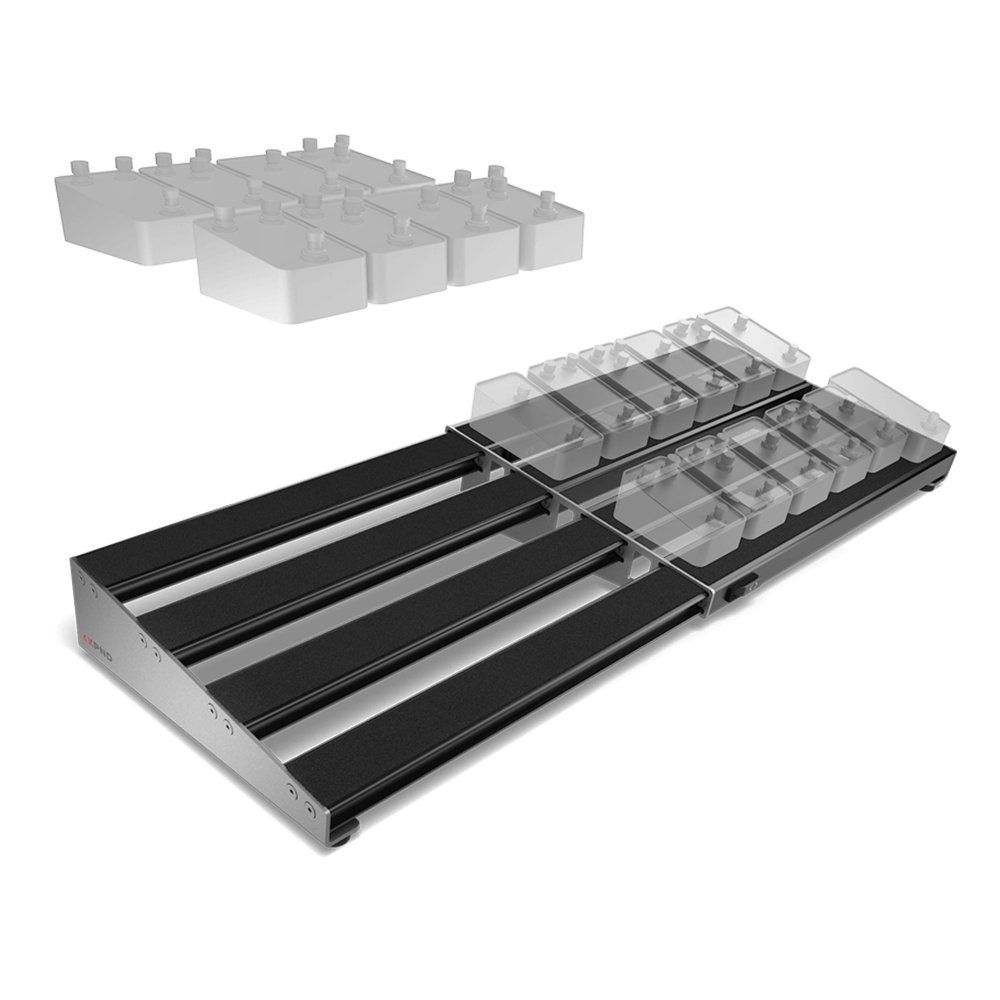 D'Addario XPAND 2 Dual Row Pedalboard