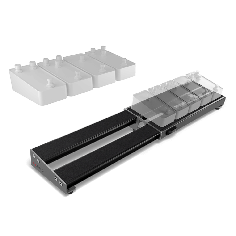 D'Addario XPAND 1 Single Row Pedalboard