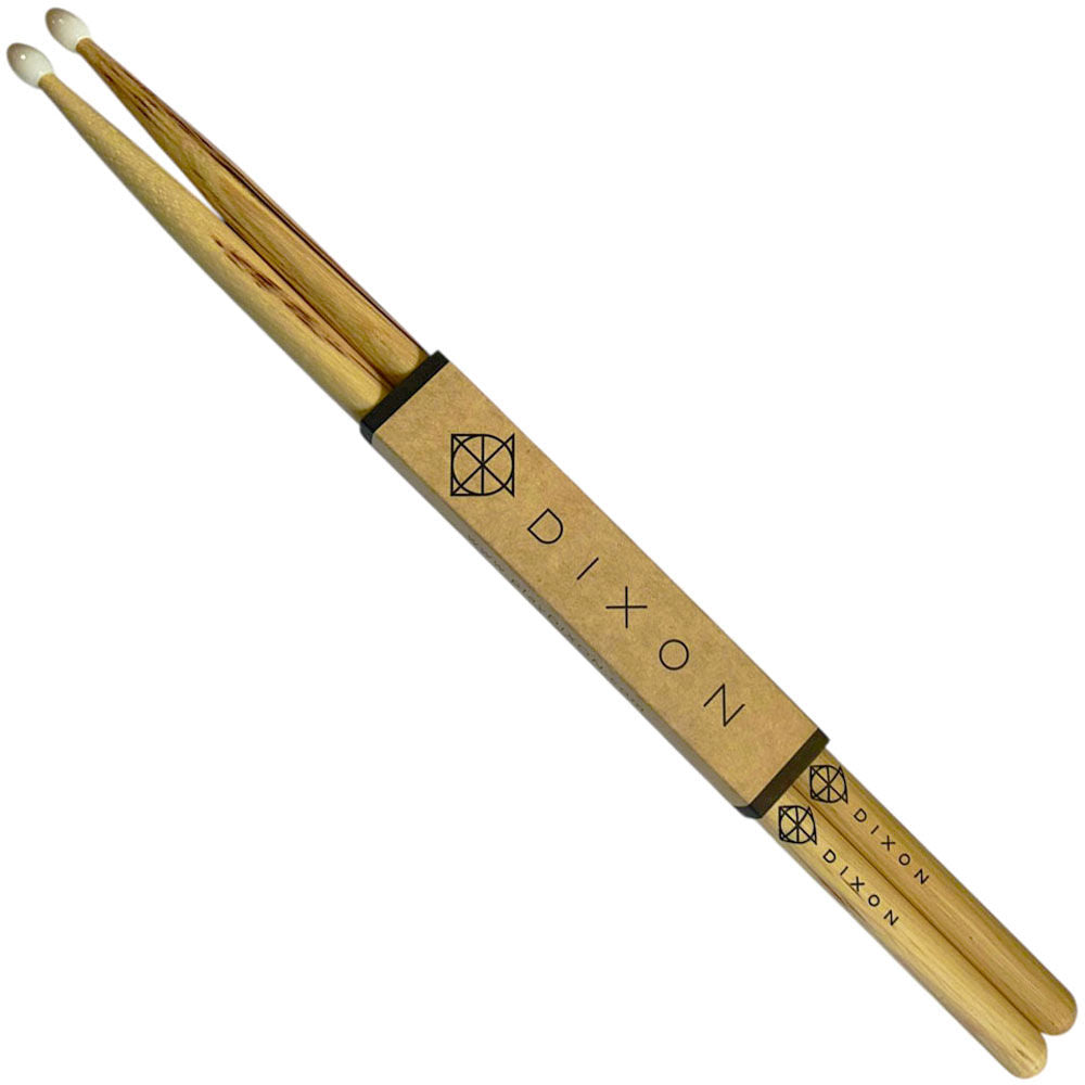 Dixon Hickory 5B Drum Sticks (Nylon Tip)