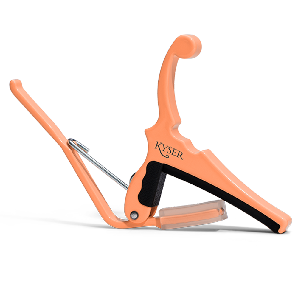 Fender x Kyser Quick-Change Electric Guitar Capo (Pacific Peach)
