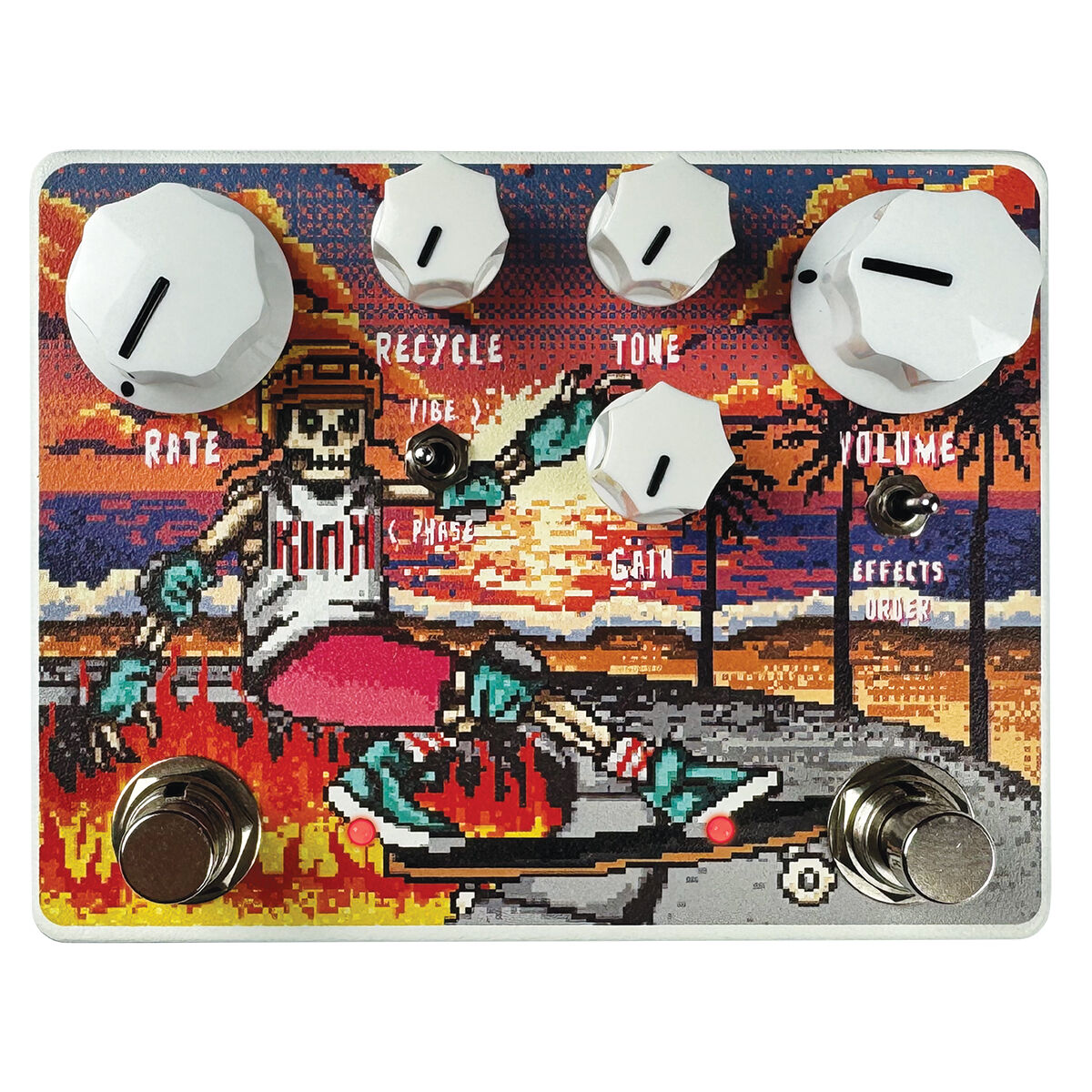 Kink Guitar Pedals Radical Fuzz / Phaser Pedal