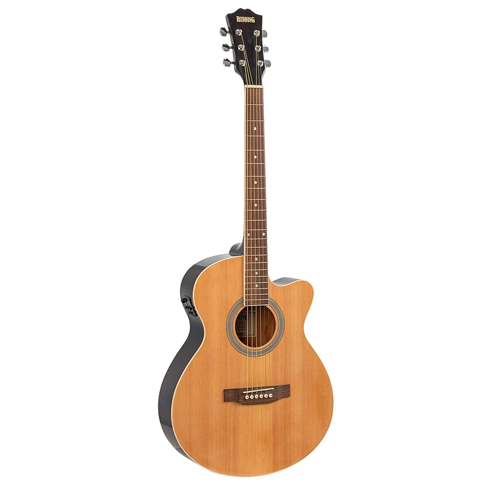 Redding Grand Concert Acoustic Electric Guitar (Natural Gloss)