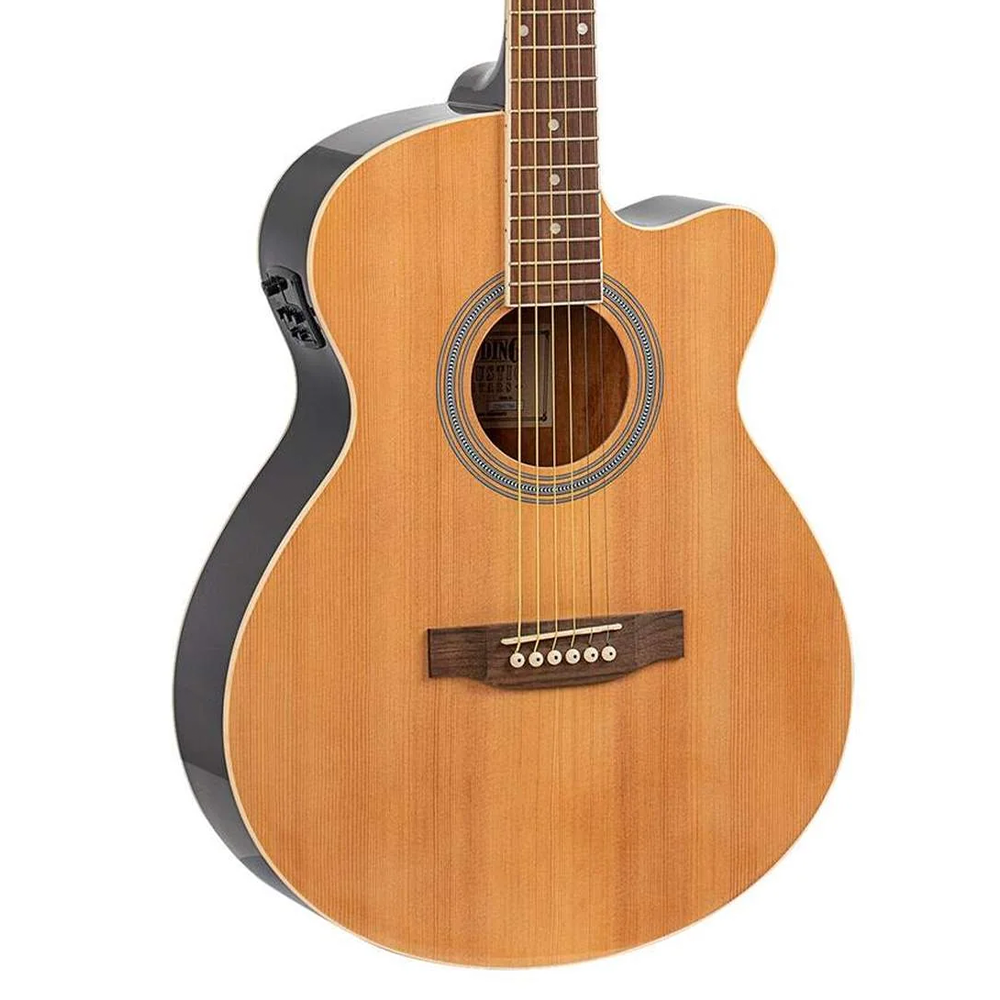 Redding Grand Concert Acoustic Electric Guitar (Natural Gloss)