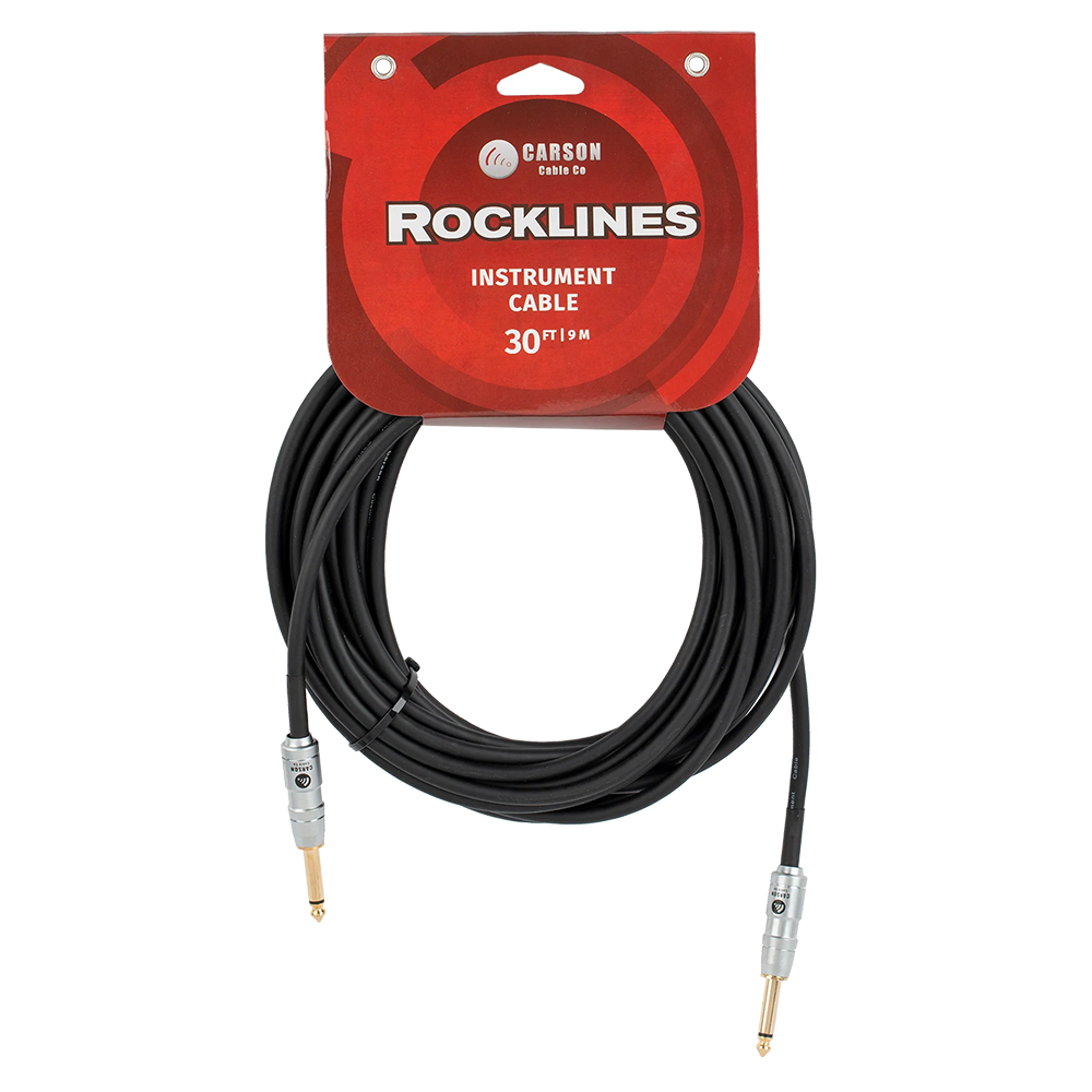 Carson 30ft Instrument Cable (Straight to Straight)