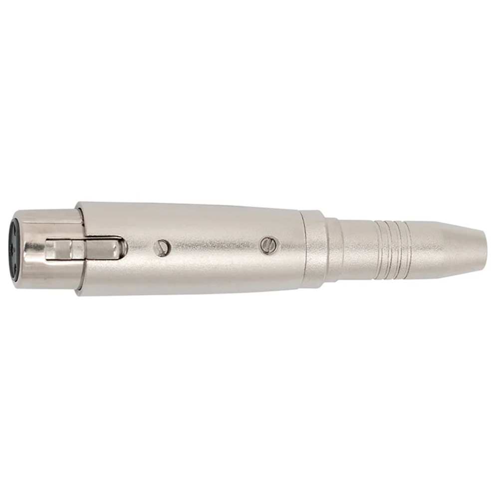 Carson XLR (F) to 6.3mm Mono (F) Adaptor