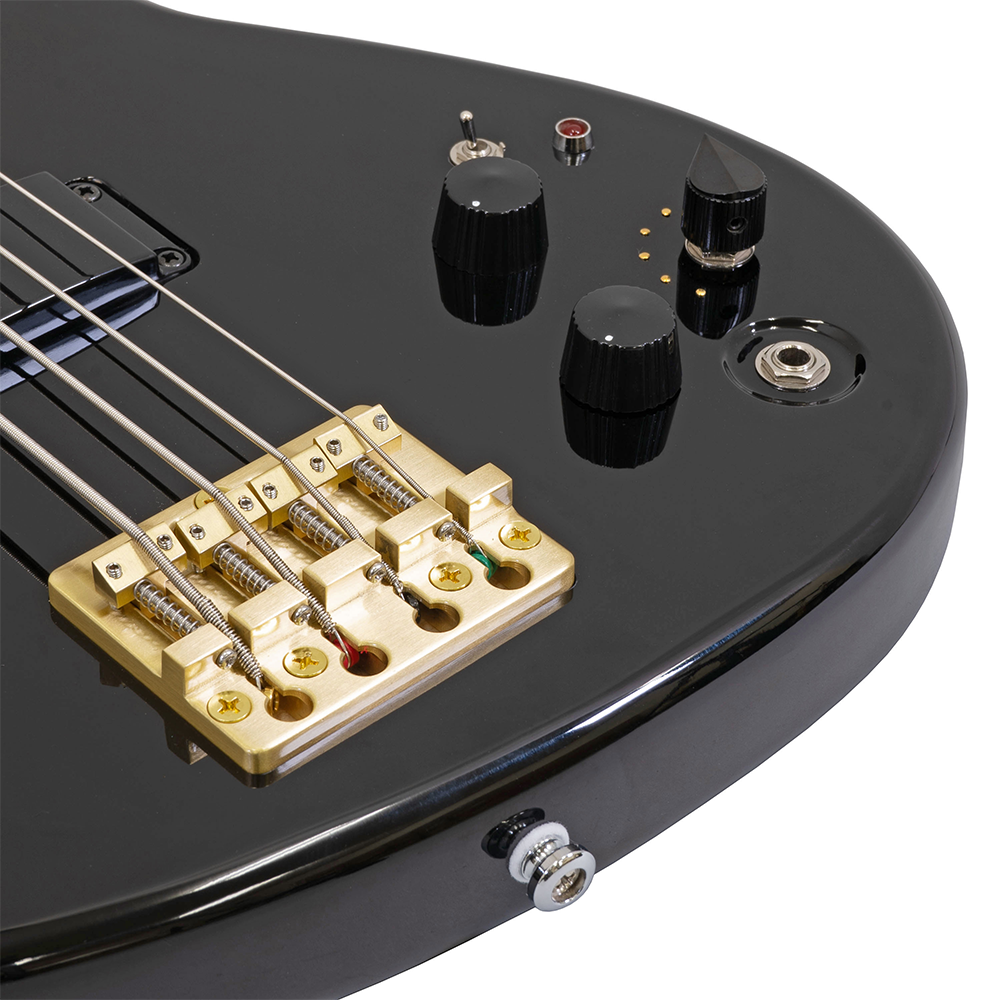 Aria Pro II SB-CLB Limited Edition Cliff Burton Signature Bass Guitar with Gig Bag