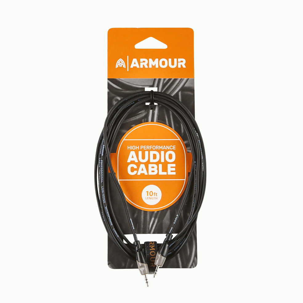 Armour 10ft 3.5mm to 3.5mm Stereo Audio Cable