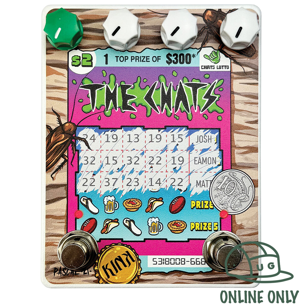 Kink Guitar Pedals x The Chats Scratchie Fuzz / Boost Pedal