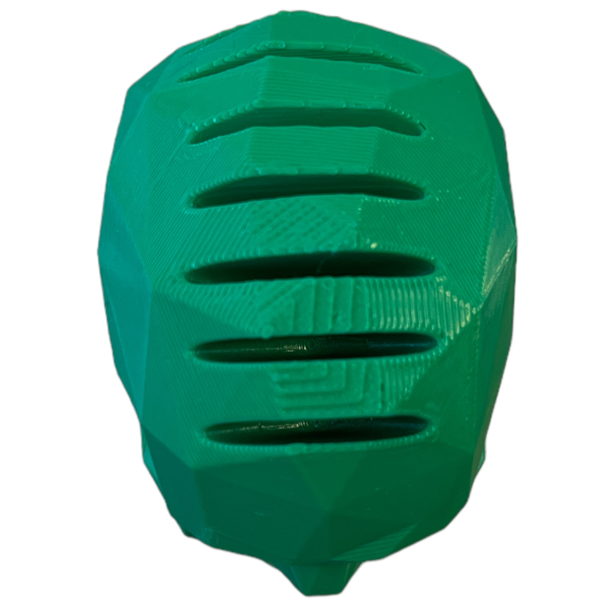 3D Printed Skull Pick Holder (Green)