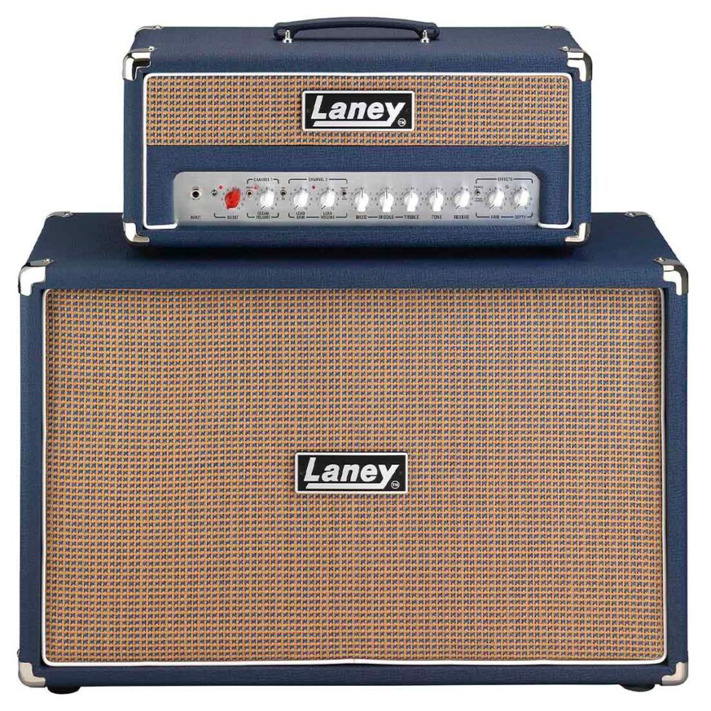 Laney Foundry Series Lionheart 120-Watt Head with 2x12 Speaker Cabinet