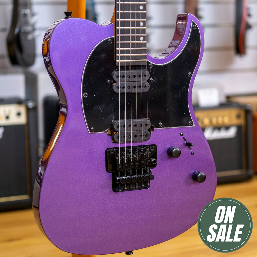 Spira T-420 Electric Guitar (Metallic Purple)