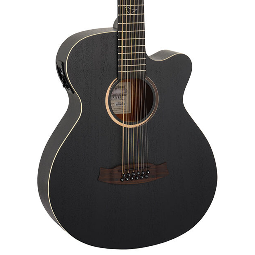 Tanglewood Blackbird Superfolk 12-String Acoustic Electric Guitar (Mahogany)